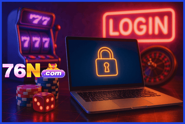 Passo a passo de registro e login na plataforma 76N
